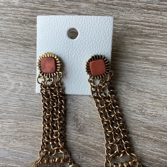 NWT Free People  Valerie Stone Earrings - Picture 4 of 8